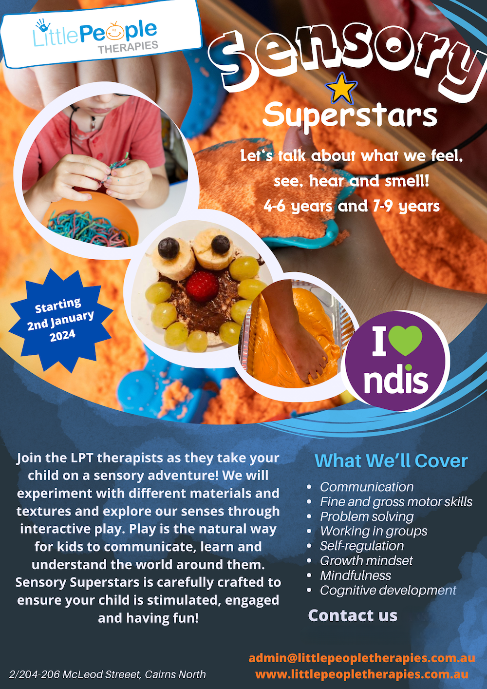 Sensory Superstars Flyer